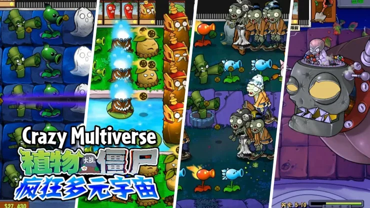 Plants vs Zombies: Crazy Multiverse скачать