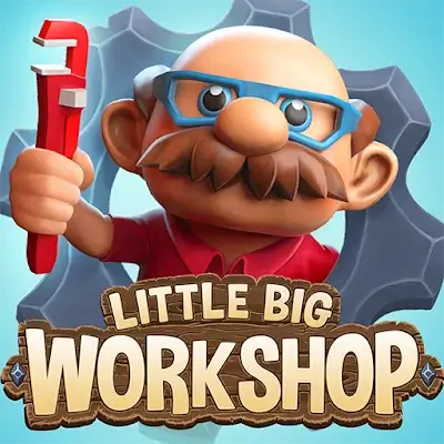 Скачать Little Big Workshop МОД (Много денег)